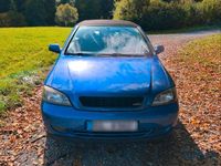 Gebraucht Opel Astra Cabriolet 147 PS (108 kW) 2002 Blau Cabrio