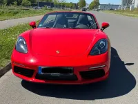Gebraucht Porsche Boxster 299 PS (219 kW) 2022 Rot Cabrio