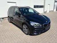 Gebraucht BMW 218 Gran Tourer Sport Line 150 PS (110 kW) 2016 Schwarz Van / Kleinbus