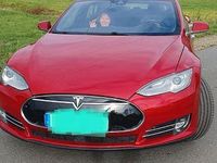 Second-hand Tesla Model S 309 kW (421 CP) 2015 Roșu Hatchback