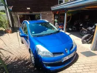 Gebraucht Renault Clio III 101 PS (74 kW) 2008 Blau Limousine