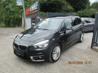 Gebraucht BMW 218 Gran Tourer Luxury Line 150 PS (110 kW) 2016 Schwarz Van / Kleinbus
