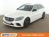 Gebraucht Mercedes C300 AMG line 258 PS (189 kW) 2019 Weiß Kombi