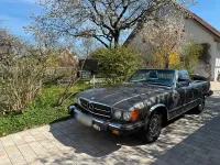 Gebraucht Mercedes SL380 204 PS (150 kW) 1984 Grau Cabrio