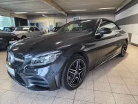 Gebraucht Mercedes C180 AMG line 156 PS (114 kW) 2020 Graphitgrau Cabrio