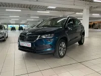 Gebraucht Skoda Karoq Clever 150 PS (110 kW) 2021 Lavablau metallic SUV