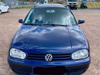 Gebraucht VW Golf IV Basis 105 PS (77 kW) 2002 Blau Kombi
