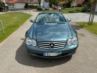Gebraucht Mercedes SL500 306 PS (225 kW) 2002 Blau Cabrio