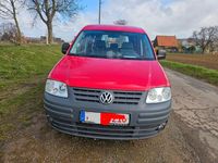 Gebraucht VW Caddy Life 75 PS (55 kW) 2006 Rot Van / Kleinbus