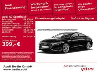 Gebraucht Audi A7 Sportback Ambiente 286 PS (210 kW) 2021 Mythosschwarz metallic Kleinwagen