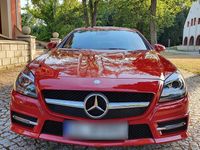 Gebraucht Mercedes SLK200 184 PS (135 kW) 2014 Rot Cabrio