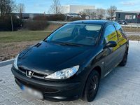 Gebraucht Peugeot 206 75 PS (55 kW) 2007 Schwarz Kleinwagen