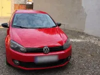 Gebraucht VW Golf VI Match 105 PS (77 kW) 2011 Rot Kleinwagen