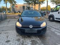 Gebraucht VW Golf VI Trendline 105 PS (77 kW) 2011 Schwarz Kleinwagen