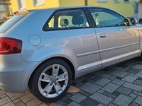 Gebraucht Audi A3 Attraction 102 PS (75 kW) 2008 Silber Kleinwagen