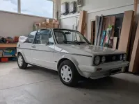 Gebraucht VW Golf Cabriolet 90 PS (66 kW) 1986 Weiß Cabrio