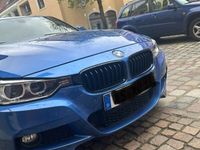 gebraucht BMW 316 F30 i M Paket Estorilblau Metallic