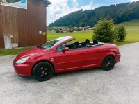 Gebraucht Peugeot 307 CC 109 PS (80 kW) 2005 Rot Cabrio