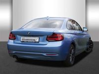 gebraucht BMW 220 d Coupe Sport Line Navi Prof. Sport Aut. PDC