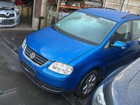 Gebraucht VW Touran Goal 109 PS (80 kW) 2006 Blau Van / Kleinbus