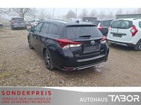Gebraucht Toyota Auris Design 111 PS (81 kW) 2015 Black mica / ink Kombi
