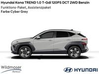 gebraucht Hyundai Kona ❤️ TREND 1.0 T-Gdi 120PS DCT 2WD Benzin ⏱ Sofort verfügbar! ✔️ mit 2 Zusatz-Paketen