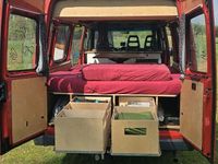 Gebraucht Ford Transit 72 PS (52 kW) 1989 Rot Van / Kleinbus