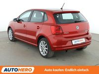 Gebraucht VW Polo Highline 110 PS (80 kW) 2016 Rot Kleinwagen