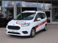 Gebraucht Ford Tourneo Courier 101 PS (74 kW) 2019 Frostweiß Van / Kleinbus