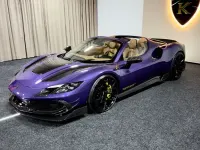 Gebraucht Ferrari 296 829 PS (609 kW) 2022 Violett Cabrio
