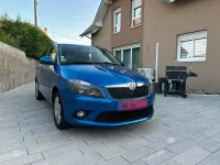 Gebraucht Skoda Fabia 68 PS (50 kW) 2014 Blau Kombi