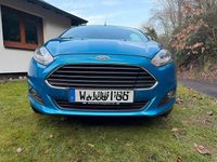 Gebraucht Ford Fiesta SYNC Edition 82 PS (60 kW) 2016 Blau Kleinwagen