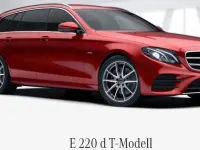 Usado Mercedes E220 194 CV (142 kW) 2019 Rojo Familiar