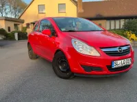 Używany Opel Corsa 80 KM (58 kW) 2007 Czerwony Hatchback