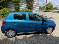 Gebraucht Mitsubishi Space Star Diamant Edition 80 PS (58 kW) 2016 Blau Kleinwagen