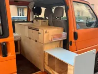 Gebraucht VW T4 68 PS (50 kW) 2001 Orange Van