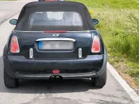 Usata Mini Cooper S Cabriolet 170 CV (125 kW) 2007 Nero Cabrio