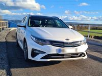 Gebraucht Kia Optima 204 PS (150 kW) 2019 Weiß Kombi