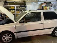 Gebraucht VW Golf III 19 kW (27 PS) 1995 Weiß Kleinwagen