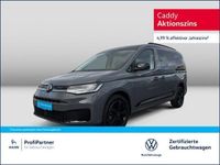 Gebraucht VW Caddy Maxi Edition 116 PS (85 kW) 2024 Grau (pure grey / deep black perleffekt) Van / Kleinbus