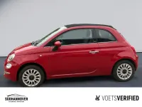 Usata Fiat 500C Lounge 69 CV (50 kW) 2017 Rosso Cabrio