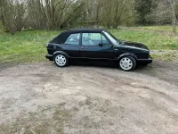 Gebraucht VW Golf Cabriolet Classicline 98 PS (72 kW) 1993 Schwarz Cabrio