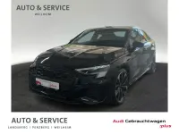 Gebraucht Audi S3 Ambiente 310 PS (228 kW) 2024 Mythosschwarz metallic Limousine