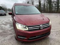 Gebraucht VW Caddy Highline 150 PS (110 kW) 2017 Rot Van / Kleinbus
