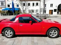 Gebraucht Mazda MX5 90 PS (66 kW) 1996 Rot Cabrio