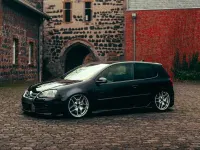 Gebraucht VW Golf V R 250 PS (183 kW) 2007 Schwarz Limousine
