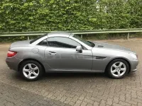 Gebraucht Mercedes SLK200 184 PS (135 kW) 2012 Palladiumsilber  metalliclack Cabrio