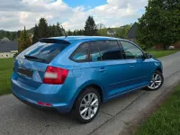Brugt Skoda Rapid Dynamic 105 HK (77 kW) 2013 Blå Hatchback