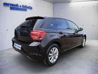 gebraucht VW Polo 1.0 TSI OPF Highline Lackierung Perleffekt 2-Zonen Climatronic ACC App Connect Wärmeschutzglas getönt DAB+