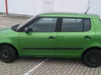 Gebraucht Skoda Fabia 85 PS (62 kW) 2012 Grün Kleinwagen